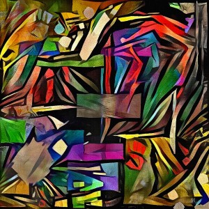 Colorful Geometric Abstract